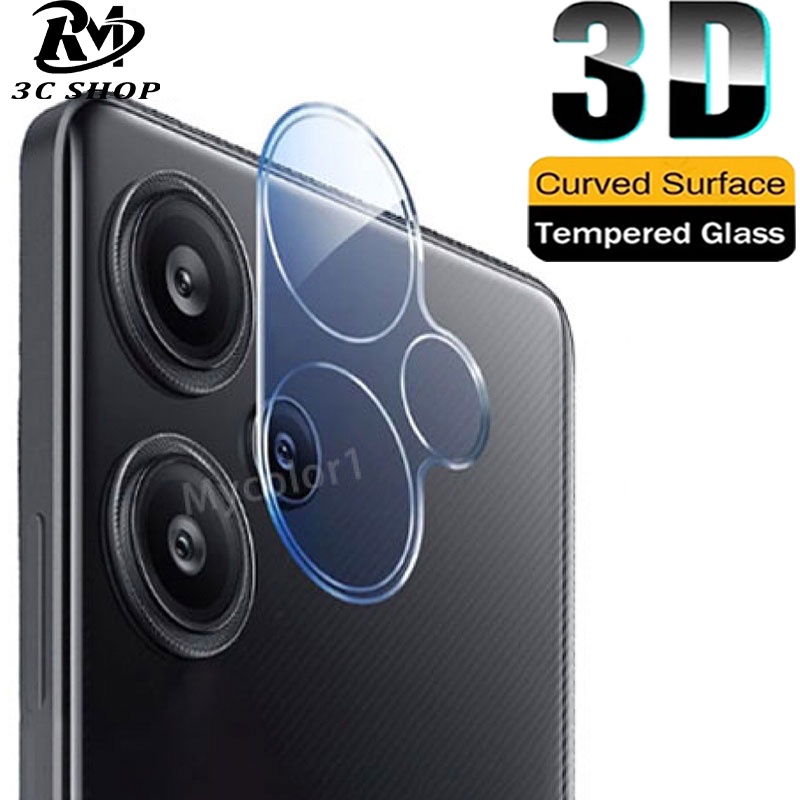 ตัวป้องกันเลนส์กล้องครอบคลุมเต็มรูปแบบใช้สำหรับ Redmi 13C 12 12C 11A 10 10C 9T A2 A1 K80 K70 K70E K6