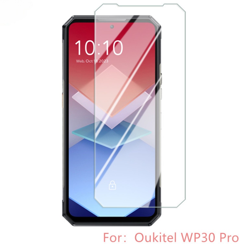 HD กระจกนิรภัยสําหรับ Oukitel WP30 Pro ป้องกันหน้าจอสําหรับ Oukitel WP30 Pro Clear Anti-scartch ป้อง