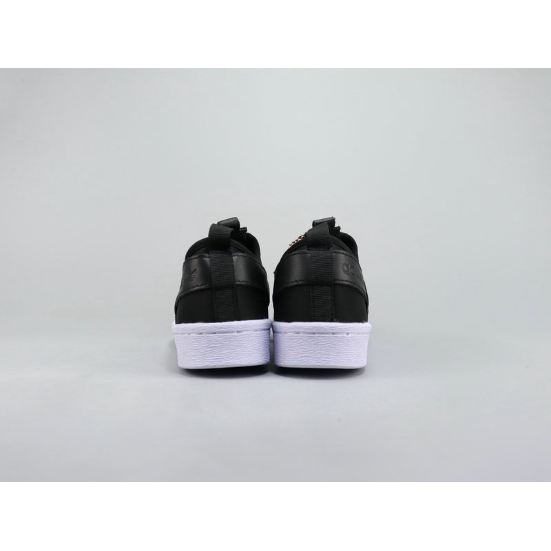 【สต๊อกพร้อม】 【Ori 100% 0riginal】Adidas Superstar Slip-On Shoes Low Cut Men Women Sport Shoes Runnin