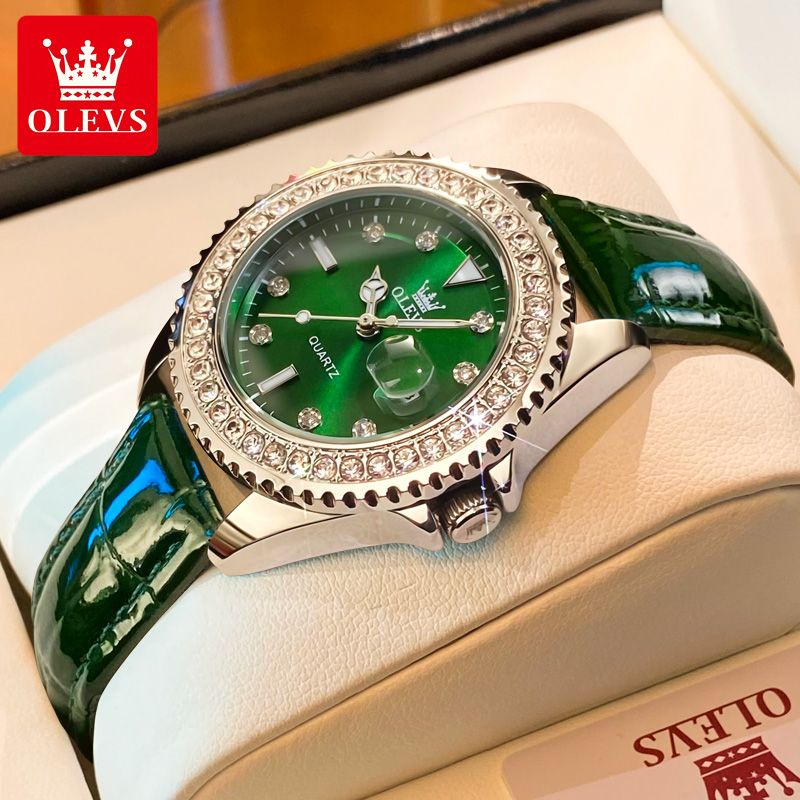 นาฬิกาผู้หญิง Swiss Oris ใหม่นาฬิกาควอทซ์ขั้นสูงกันน้ำส่องสว่างจำลองรุ่นระดับไฮเอนด์นาฬิกาต้นฉบับสำ