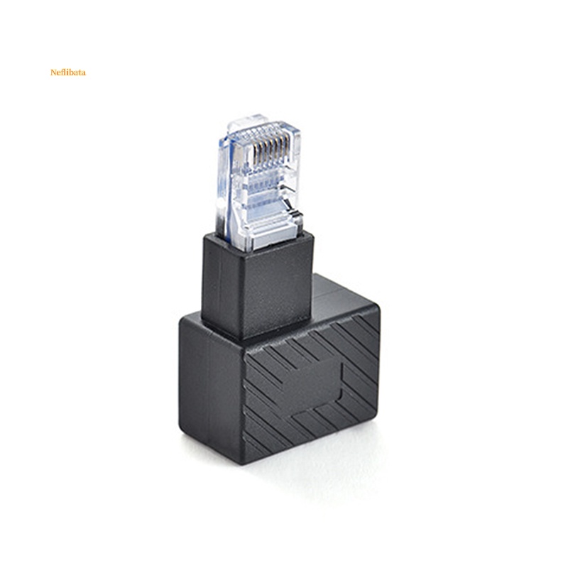 [Neflibata] สายแลนตัวผู้ เป็นตัวเมีย 90 องศา 270 องศา RJ45 หลายมุม ซ้าย ขวา [ใหม่]