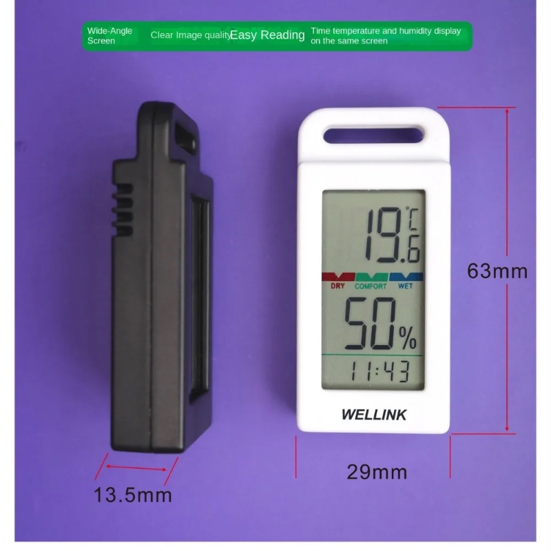สําหรับ Xiaomi เครื่องวัดอุณหภูมิบ้านกลางแจ้ง Camping Mountaineering อุณหภูมิและความชื้น Meter Probe สถานีอากาศเครื่องมือ ราคา ถูกที่สุด ดีลบีเคเค แกลเลอรีภาพที่ 7