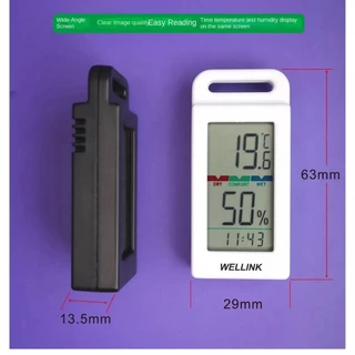 สําหรับ Xiaomi เครื่องวัดอุณหภูมิบ้านกลางแจ้ง Camping Mountaineering อุณหภูมิและความชื้น Meter Probe สถานีอากาศเครื่องมือ