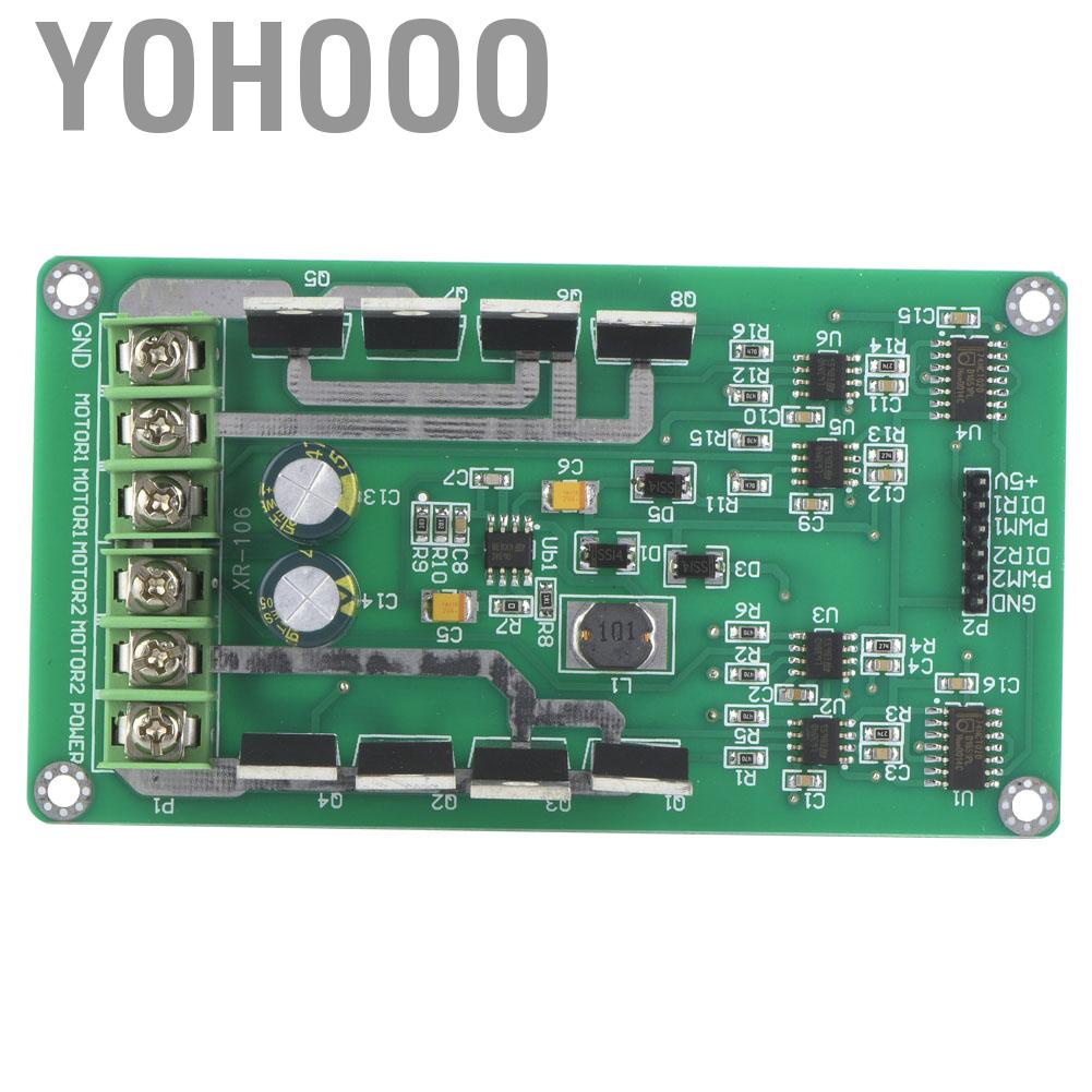 Yohooo Dual Motor Driver Module Board H Bridge Chip DC IRF3205 MOSFET 3-36V 10A