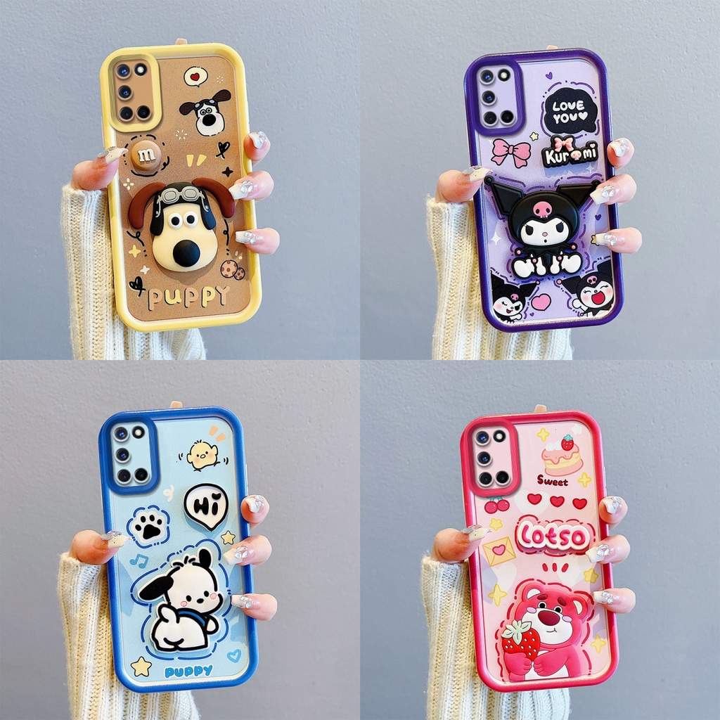 เคส Oppo A92 ของเล่นตุ๊กตาน่ารัก กรณีโทรศัพท์มือถือ BB