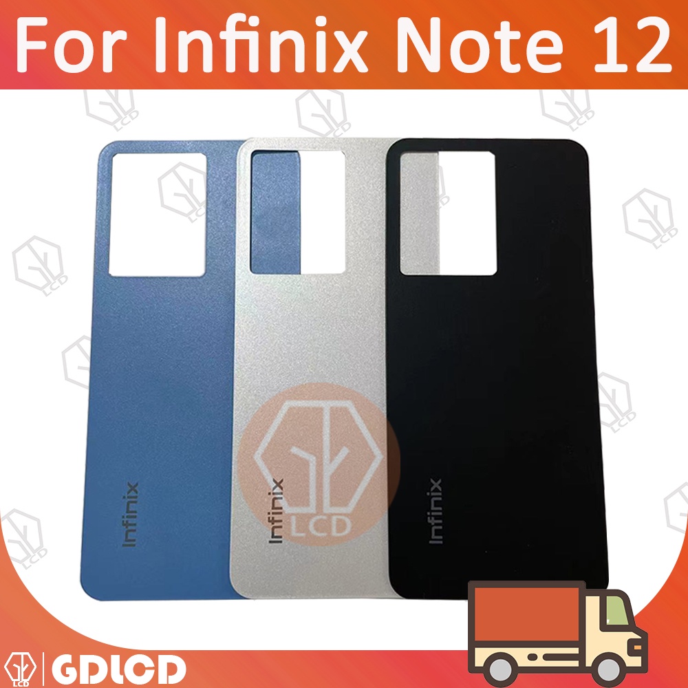 ฝาครอบแบตเตอรี่ด้านหลัง สําหรับ Infinix Note 12 G96 X670