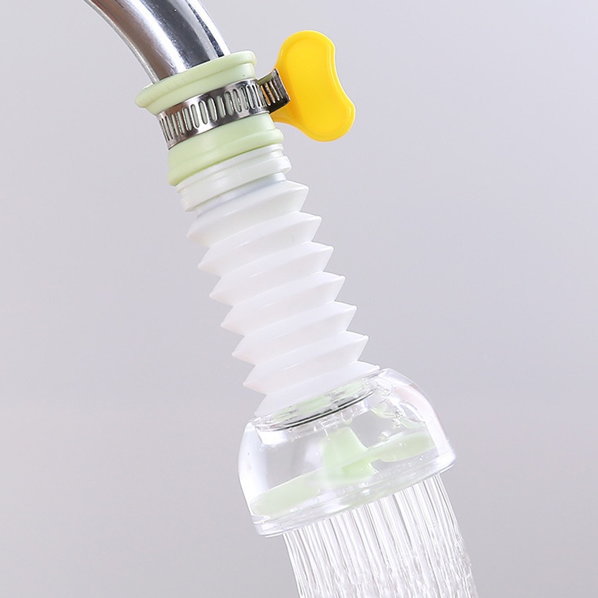 พร้อมส่งหัวต่อก๊อกน้ำ หัวต่อกันน้ำกระเด็น ก๊อกต่อหมุนได้ 360 องศา  Faucet filter ราคา ถูกที่สุด ดีลบีเคเค แกลเลอรีภาพที่ 3