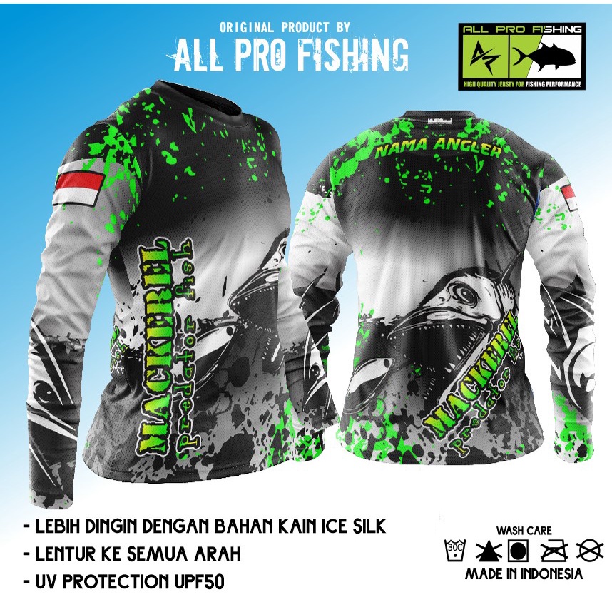 เสื้อกีฬาตกปลา รุ่น Allpro Shimano RAPALA Fishing Jersey Abu Garcia