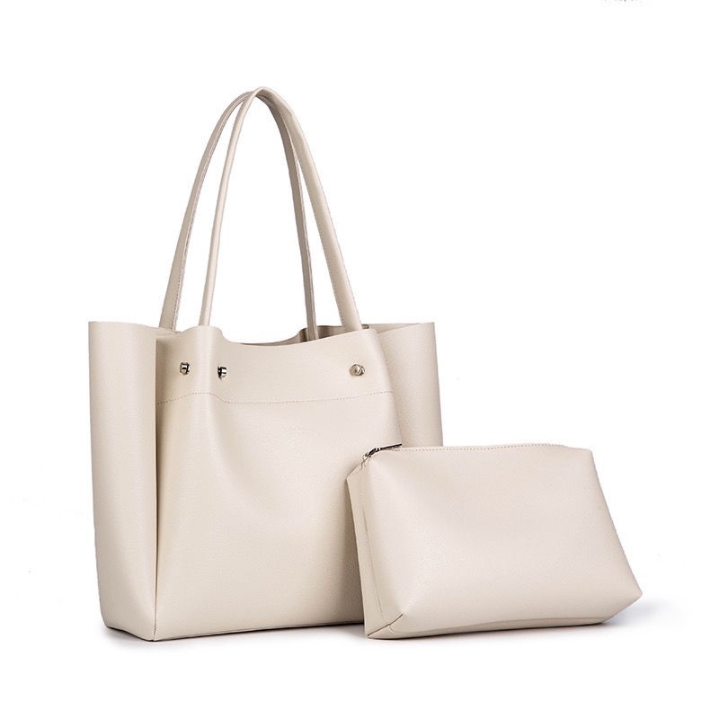 Zara ใหม่ กระเป๋าถือ กระเป๋าสะพายไหล่ หนังนิ่ม ความจุขนาดใหญ่ 2 ชิ้น ต่อ 1 ชิ้น 2023