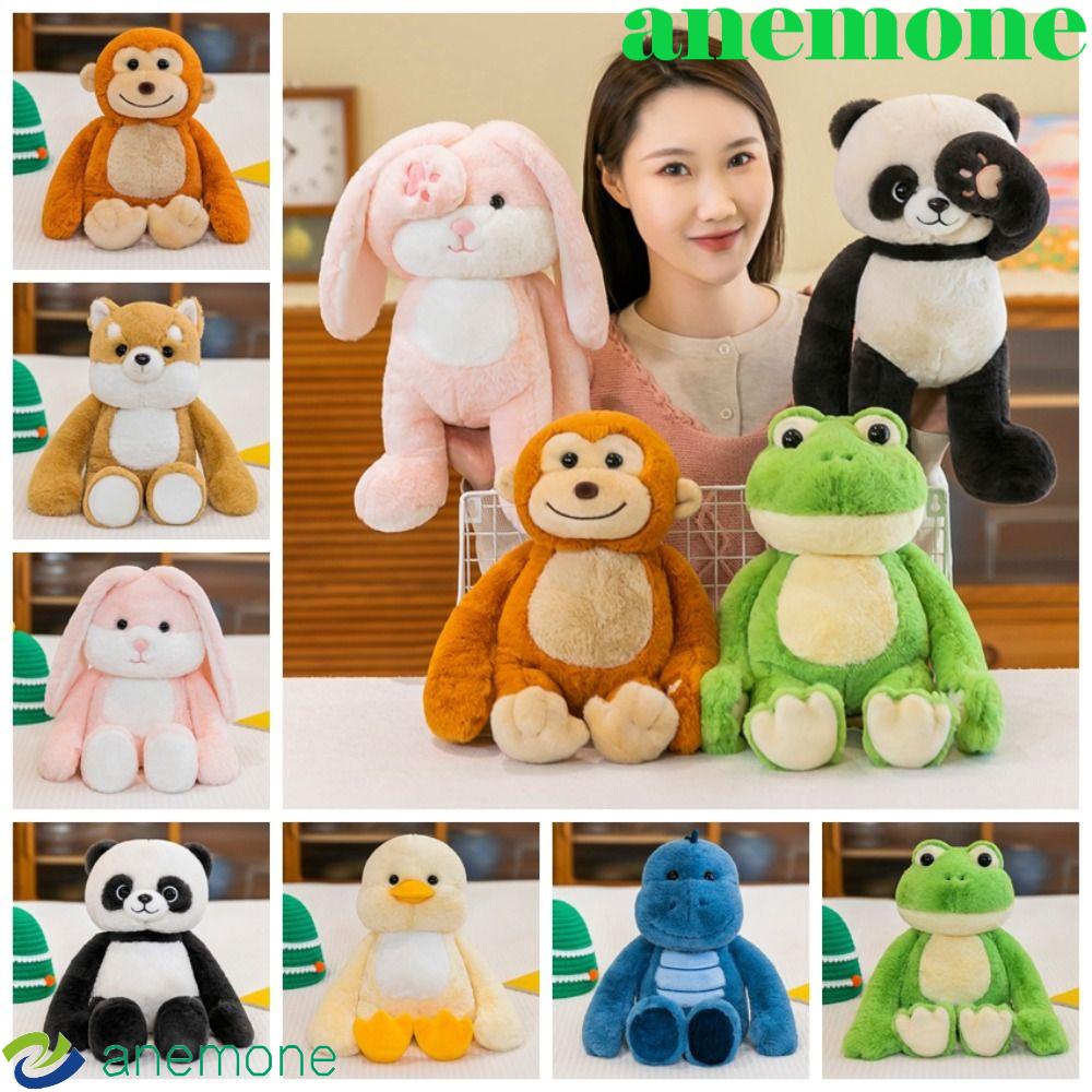 Anemone ตุ๊กตาแมวซ่อนหา รูปลิงแพนด้า กบน้อยน่ารัก เหมาะกับของขวัญ สําหรับเด็กผู้หญิง