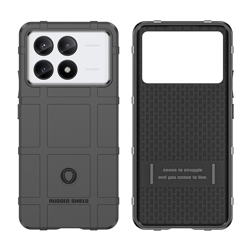 Xiaomi Poco X6 F6 Pro กรณีทหารกันกระแทกเกราะเคสโทรศัพท ์ ซิลิโคนอ ่ อนนุ ่ มทนทานปลอกแข ็ ง