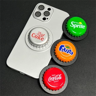 ที่วางโทรศัพท์ Kickstand Creative Contrast สีโซดาเครื่องดื่มหมวก Cola Design Magnetic Attraction สําหรับ Magsafe กรณีแท็บเล็ตโทรศัพท์มือถือพับ Anti-drop PC Bracket