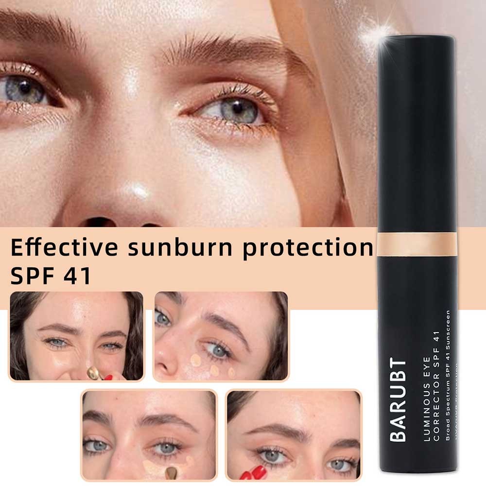 BARUBT Luminous Eye Corrector SPF 41, Under Eye Color Corrector for Dark Circles