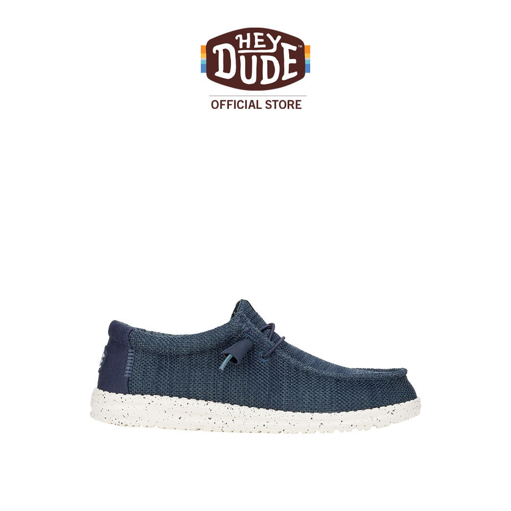 HEYDUDE รองเท้าลำลองผู้ชาย WALLY STRETCH SOX รุ่น 41898-410 - NAVY