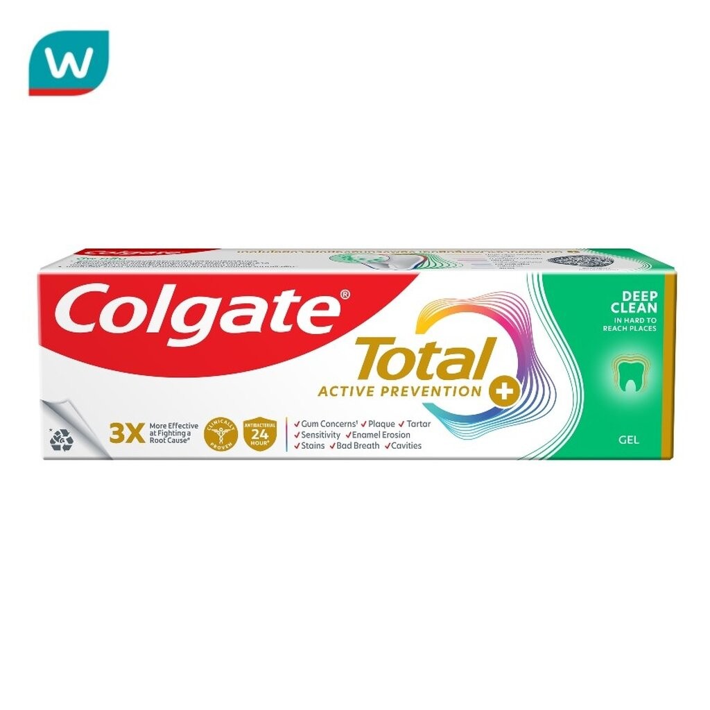 Colgate คอลเกต ยาสีฟัน โททอล ดีพ คลีน เจล 80 กรัม