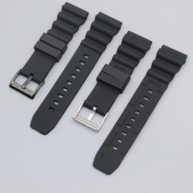 ซิลิโคนกันน้ําสายนาฬิกายาง 20 มม.22 มม.สําหรับ SEIKO 5 Diver TUNA SKX007 SRPD63K1 SKX009 Diver ดําน้ํานาฬิกาเปลี่ยนสายรัดข้อมือผู้หญิงผู้ชายสร้อยข้อมือ