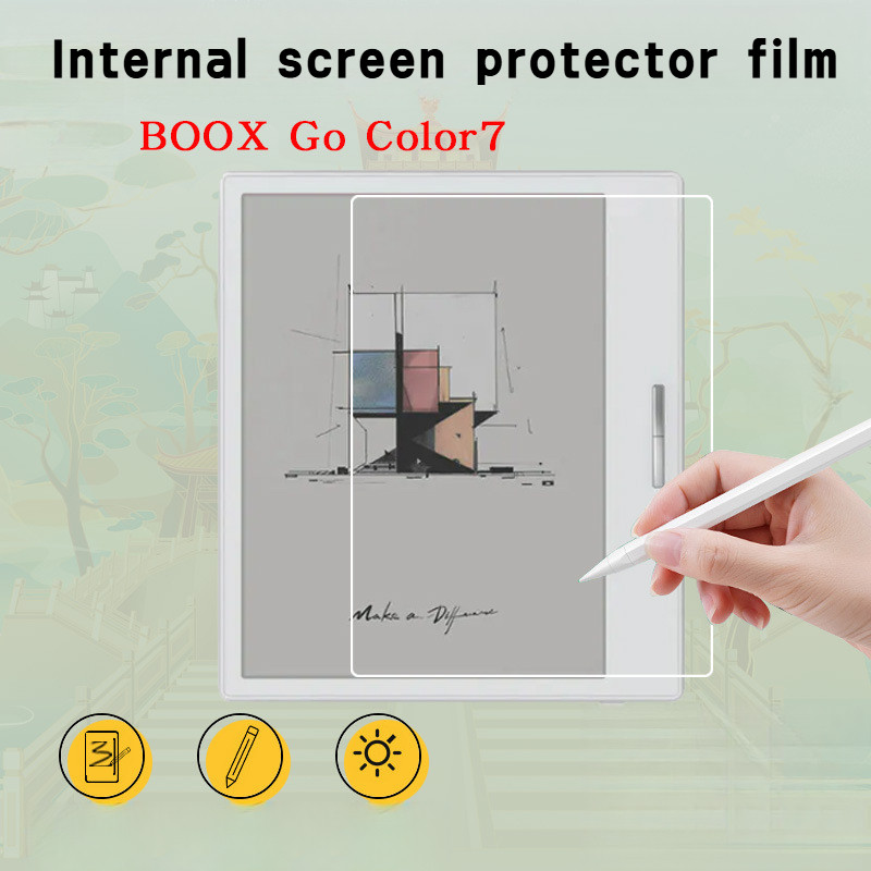 Soft PET ป้องกันหน้าจอสําหรับ ONYX Boox Go สี 7.0 Leaf 3C 3 Leaf2 7 นิ้ว ereader ebook reader ฟิล์มป้องกัน Anti-Glare Anti ลายนิ้วมือ