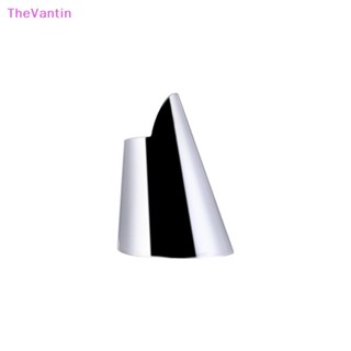 Thevantin 2 ชิ้น สเตนเลส ป้องกันนิ้ว ผลไม้ ถั่ว กระเทียม ปอกเปลือก ผัก ถั่ว ปอกนิ้ว ยาม ครัว ตัด เครื่องมือ สินค้าดี