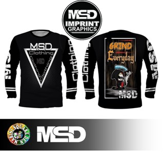 Msd เสื้อสายเดี่ยว ดีไซน์ใหม่ แขนยาว แบบเต็มตัว V2