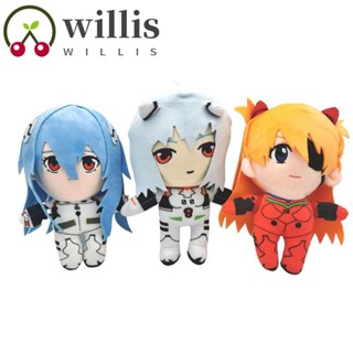 Willis Evangelion EVA ตุ๊กตายัดไส้ ของขวัญวันเกิด คริสต์มาส อะนิเมะ Ayanami Rei 25 ซม. ของเล่นคอสเพลย์