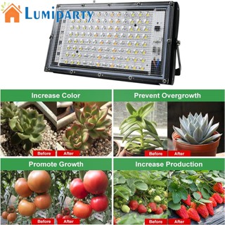 Lumiparty โคมไฟปลูกต้นไม้ Led 100w พร้อมปลั๊ก สําหรับปลูกพืชไฮโดรโปนิก ปลูกพืชเรือนกระจก