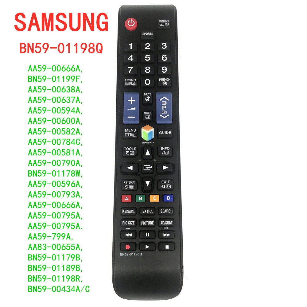 ใหม่รีโมทคอนโทรล BN59-01198Q สําหรับ SAMSUNG LED LCD TV UA60JS7200W UA65JU6400W UA75JU6400WXXY Fernb