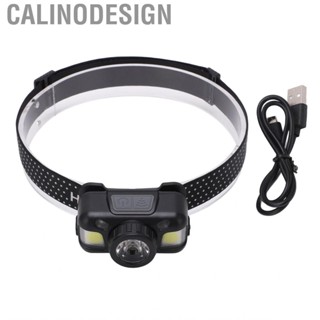 Calinodesign Rechargeable Headlamp Fixed  Mini For Camping Running Hot