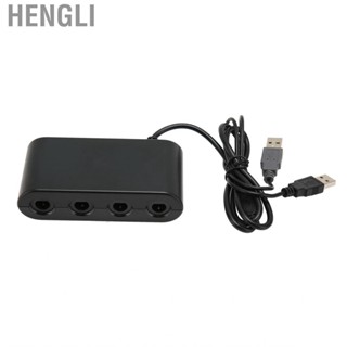 Hengli GC Controller Adapter 4 Ports 3 In 1 Game With Turobo Fun US