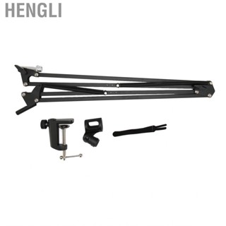 Hengli Microphone Arm Stand  Easy Installation Metal Strong Bearing  Bracket for  Station