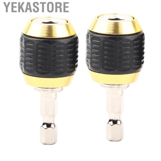 Yekastore 2PCS 60mm Drill Chuck Stainless Steel Hex Screwdriver Impact