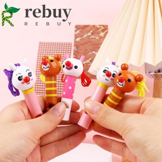 Rebuy นกหวีดไม้ ขนาดเล็ก น่ารัก 5 ชิ้น/แพ็ค พร้อมเชือก ราคาถูก สําหรับงานเลี้ยงวันเกิด อาบน้ําเด็ก