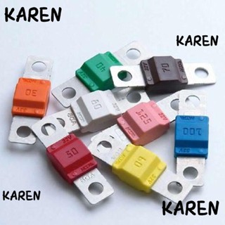 Karen ขายดี ฟิวส์โลหะ Midi 30A -125A หลายสี สําหรับรถยนต์ รถบรรทุก