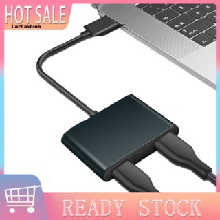 &lt;CarFashion&gt; อะแดปเตอร์ส่งสัญญาณวิดีโอ 1080P HD USB30 เป็น HDMI กันสัญญาณรบกวน