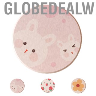 Globedealwin Diatomite Cup Pad 10x10cm  Coasters Water Absorbent Diatom Earth Mat for Dining Table Soap