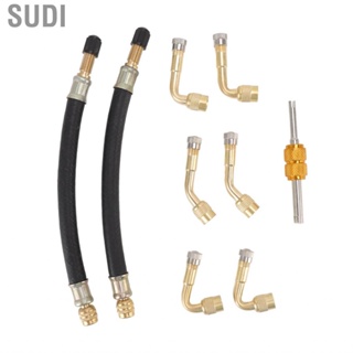 Sudi Flexible Tire Tyre Valve Extension Adaptor with 45 Degree 90 135 Stem for Car Truck