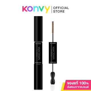 In2it Double Up Mascara Volume &amp; Curl 6g มาสคาร่าสำหรับปัดขนตาและขนคิ้ว.