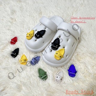 Mini shark accessories CROCS Jibbitz set（ไม่รวมรองเท้า）Crocs jibbitz สติกเกอร์หัวเข็มขัด สําหรับตกแต่งรองเท้า crocs diy