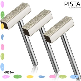 Pista ล้อเจียร ซิลิคอนคาร์ไบด์ เพชร เซรามิค หิน 4.5 X 1.3 ซม. 1.77 X 0.511 นิ้ว 3 ชิ้น