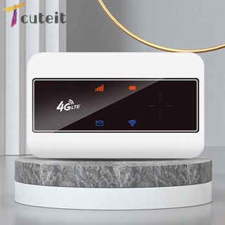 Tcuteit เราเตอร์เสาอากาศ 4G 150Mbps 4G WiFi เวอร์ชั่นเอเชีย EU ขนาดพกพา