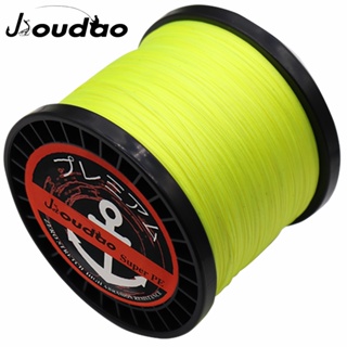 Jioudao สายเอ็นตกปลาน้ําเค็ม PE แบบถัก 1500 ม. 55LB-280LB 16 เส้น