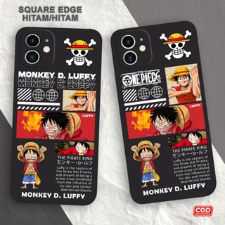 เคสโทรศัพท์มือถือ ยางซิลิโคนนิ่ม ป้องกัน ลายการ์ตูนลูฟี่ โกลด์ สําหรับ One Piece MP095 Infinix Smart 4 5 6 Hot 9 10 11 12 Play Note12