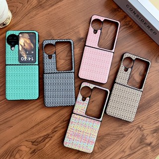 เคสโทรศัพท์มือถือแบบแข็ง ฝาพับ สีพื้น เรียบง่าย สําหรับ OPPO Find N3 Find N3