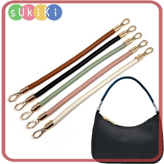 Sukiki สายกระเป๋า หนัง PU 40/60 ซม. สายสะพายไหล่ อุปกรณ์เสริม แบบเปลี่ยน สําหรับกระเป๋าถือ DIY