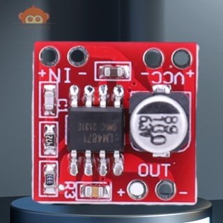 Lm4871 บอร์ดโมดูลขยายเสียง 3W DC 3V-5V ขนาดเล็กพิเศษ สําหรับลําโพงอิเล็กทรอนิกส์ DIY [Taylor.th]