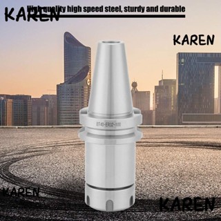 Karen ER32 ที่จับคอลเล็ต CNC ความแข็งแรงสูง BT40-ER32-100 น้ําหนักเบา|เครื่องมือช่าง