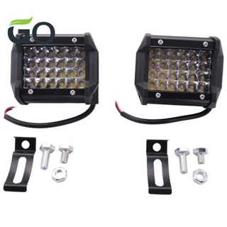 ไฟตัดหมอก LED 4 นิ้ว สําหรับรถบรรทุก SUV Jeep 2 ชิ้น