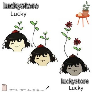 Lucky กิ๊บติดผมคอสเพลย์ รูปต้นถั่วงอก ขนาดเล็ก สําหรับเด็ก 10 ชิ้น