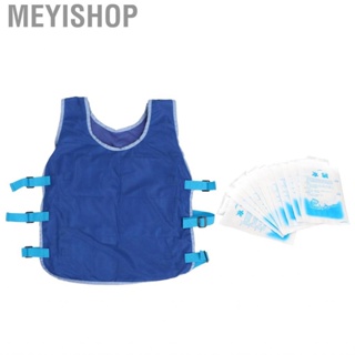 Meyishop Ice Cooling Vest Heat Relief Cold To Reduce Swelling Body