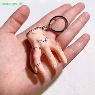 Monnygo พวงกุญแจซิลิโคน รูปฟิกเกอร์อนิเมะ Wednesday Thing Hand ของขวัญ สําหรับเก็บสะสม