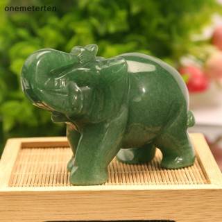 ฟิกเกอร์ รูปปั้นช้างคริสตัลธรรมชาติ อเมทิสต์ กุหลาบ แจสเปอร์ สัตว์ Sto N